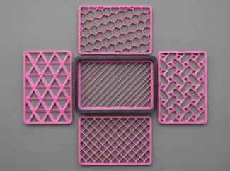 Customizable Infill Soap Dish