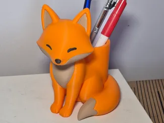 Pot à crayon Renard