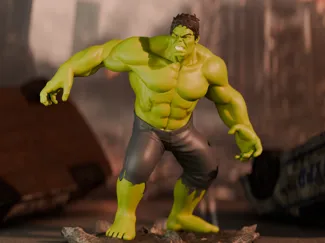 Hulk Collectible Figurine - The Rage Unleashed