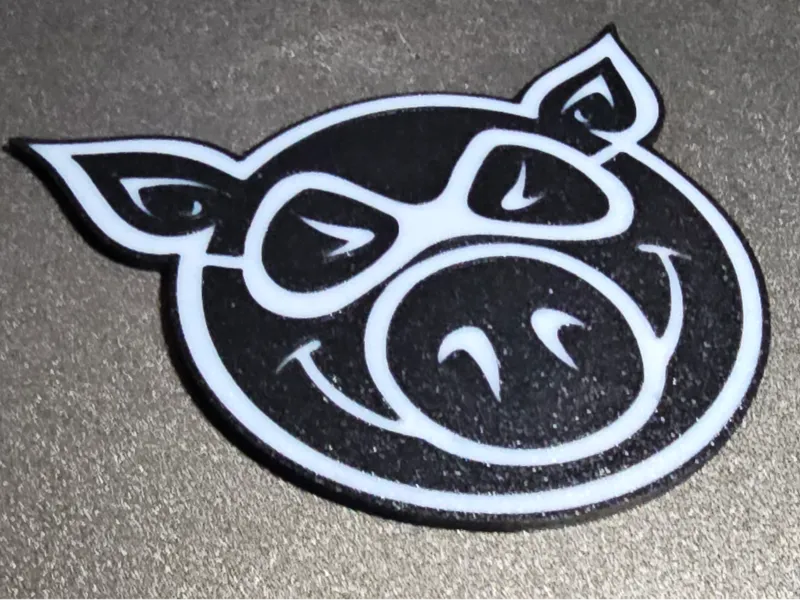 pig skateboard wheels coaster