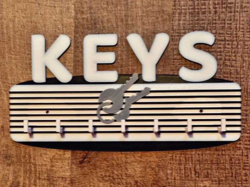 Key Holder with hangers for 7 keys