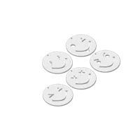 Porte-clés smiley souriant — photo 3