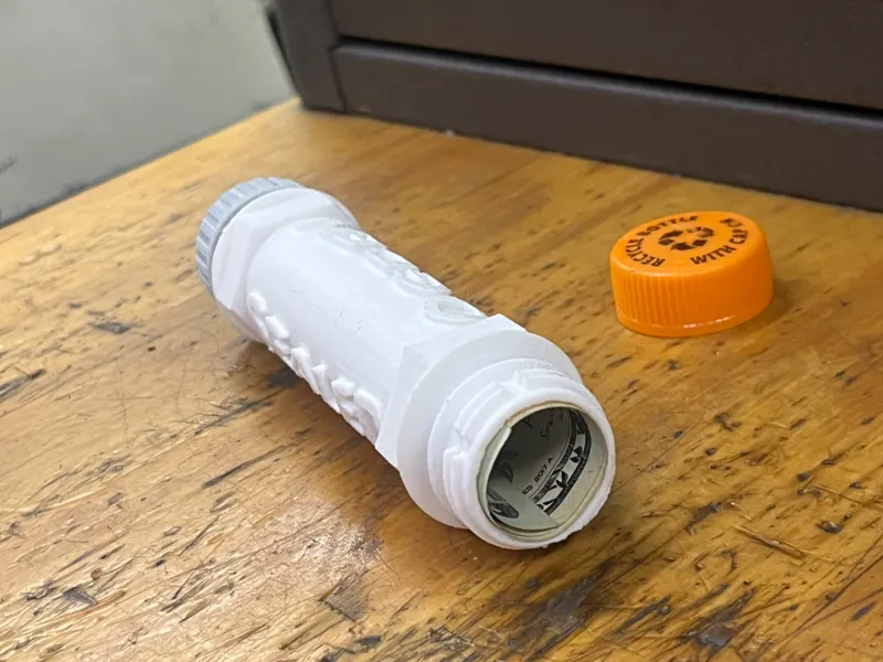 Concealed Hidden Airtight Soda Bottle Container