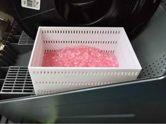 Parametric silica drying basket for creality dryer