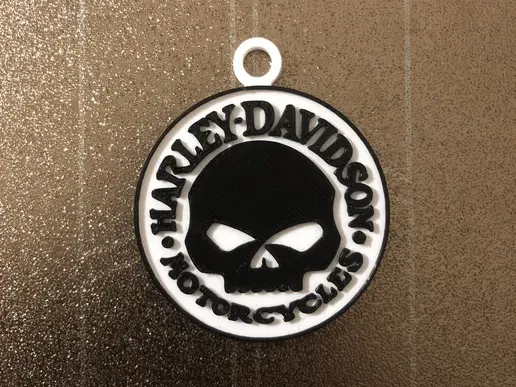 Harley Davidson Keychain