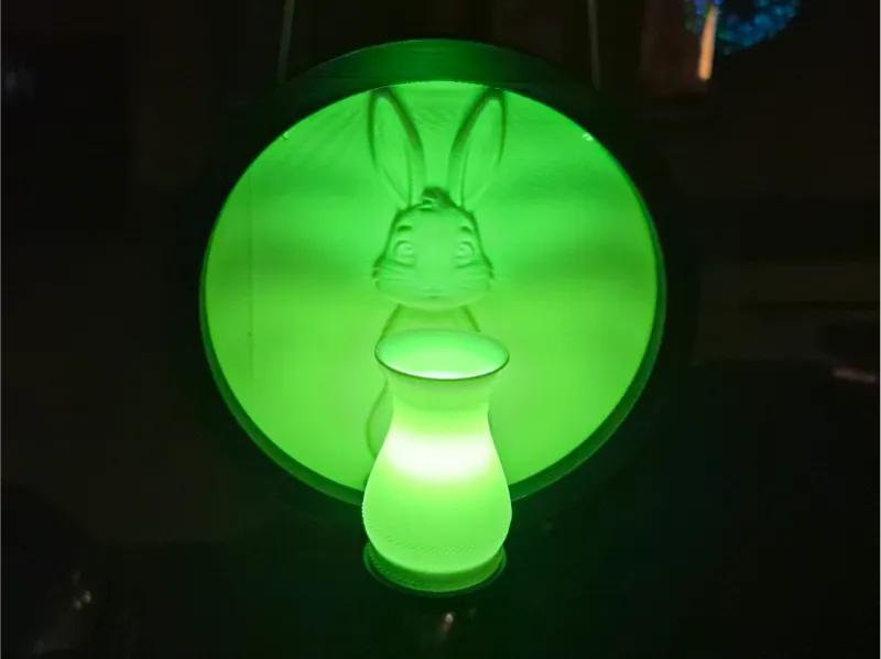Hase, Osterhase für Duni LED und KC007