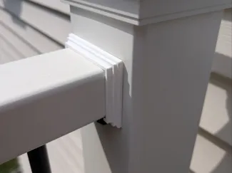 TREX composite railing decorative brackets