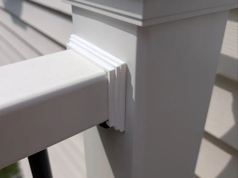 TREX composite railing decorative brackets