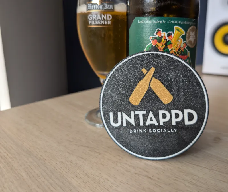 Untappd Coaster