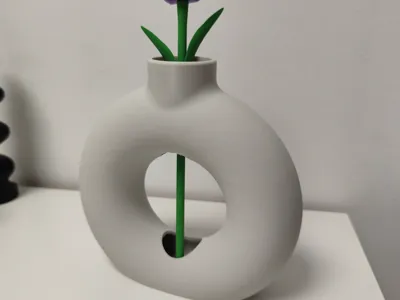 Donut Vase with Hole