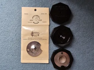 Willards Cue Tip Shaper Holder Dime Radius TPU