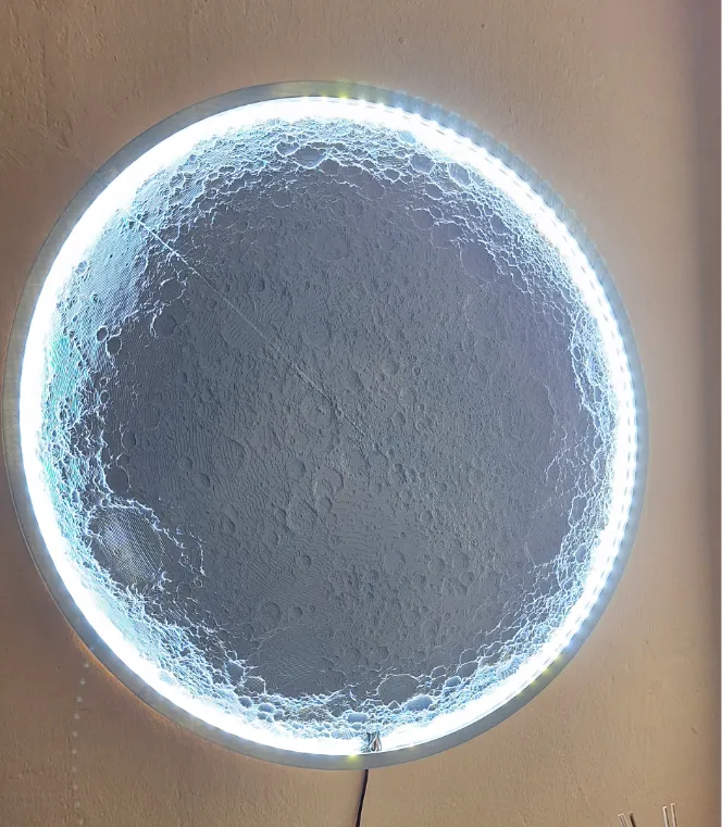 Wall Moon Led Lamp