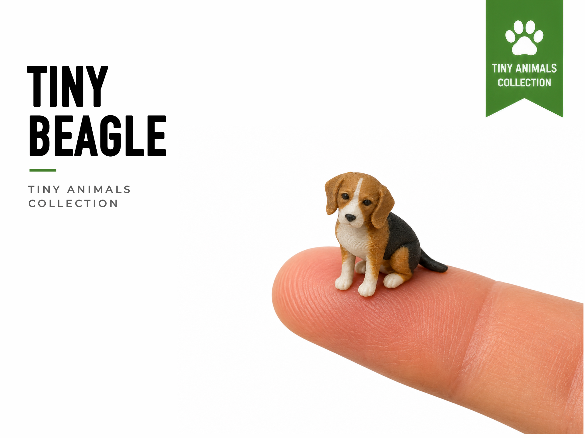 Tiny Beagle - Mini Animals Series