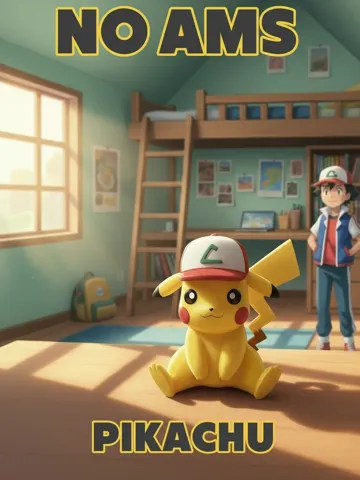 Accesorio para impresora 3D: Pikachu / No AMS — vista de referencia 2