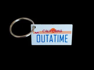 Portachiavi “OUTATIME” – Ritorno al Futuro