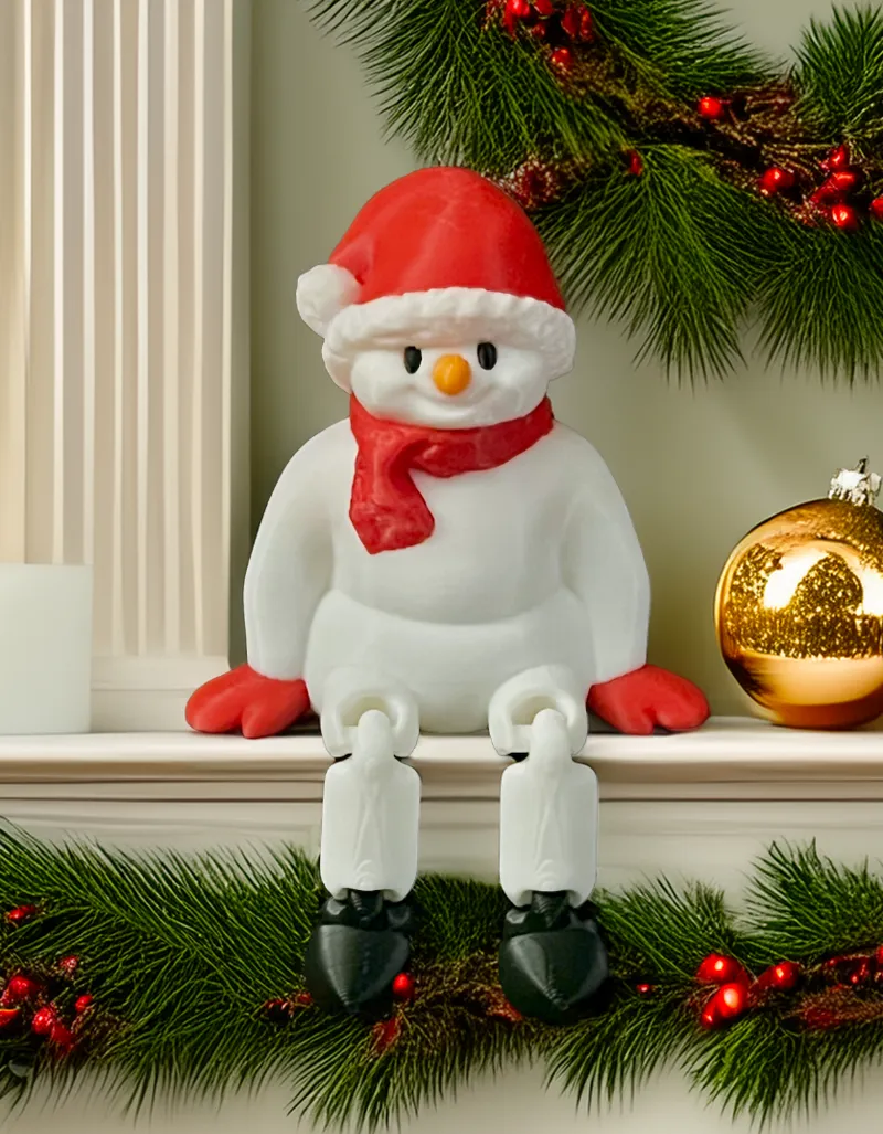 Snowman Shelf Buddy