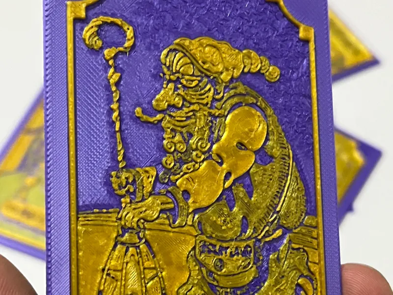 JoJo's Bizarre Adventure - Tarot Cards [HueForge]
