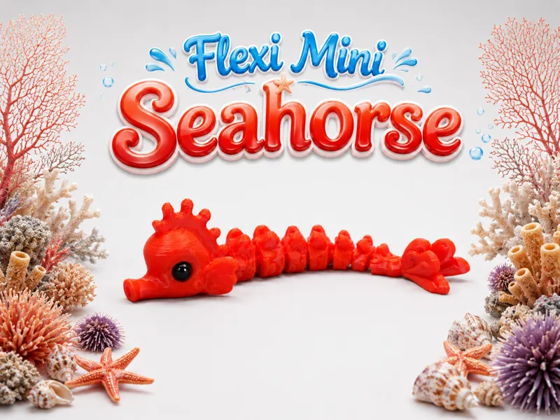Flexi Mini Seahorse [Multi-part]