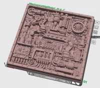 P2S, PLA, 0.2mm layer, 2 walls, 15% infill