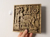 A1mini, PLA, 0.2mm layer, 2 walls, 15% infill