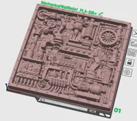 A1mini, PLA Silk+, 0.2mm layer, 2 walls, 15% infill