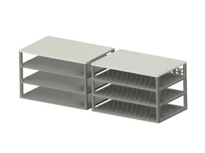 Stackable (Hexagon) Shelves