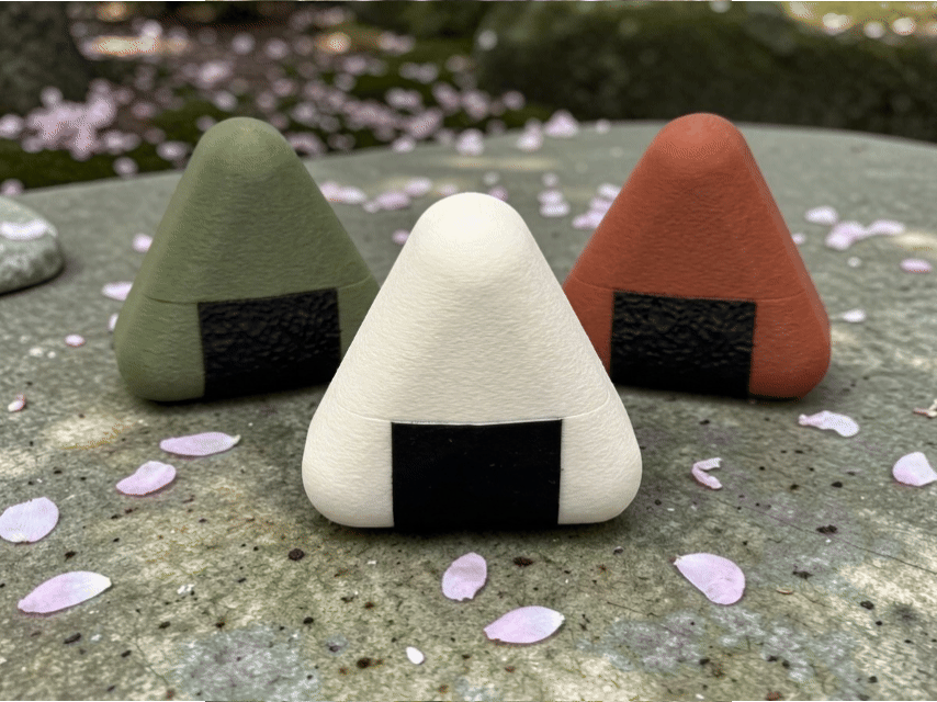 Cute & Fuzzy Onigiri Storage Box (No Support)