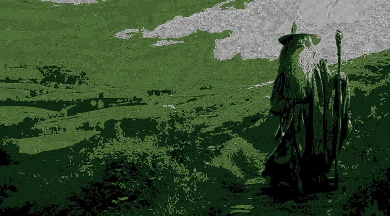 Gandalf Painting