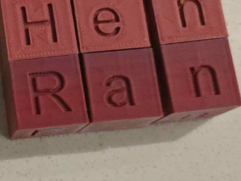 Word Cube - AN