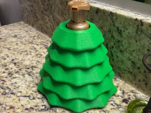Christmas Tree Soap Dispenser