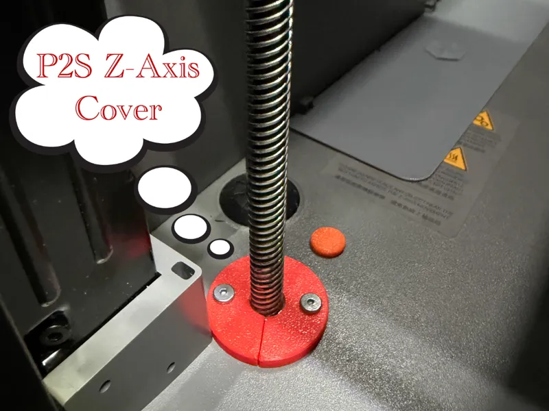 Bambu Lab P2S Z-Axis Dust Cover (Clean & Protect)