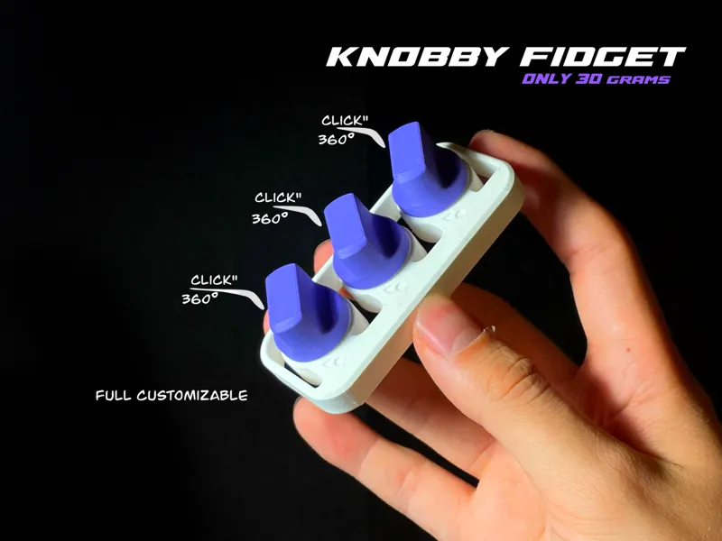 wheel fidget - anti stress toy - customizable -