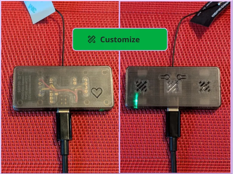 Parametric XIAO ESP32 Sensor Case