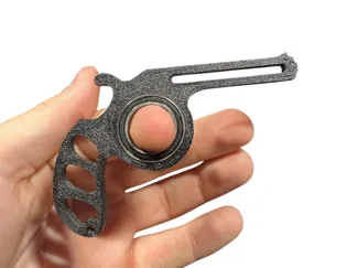 KEYSPINNER KEYCHAIN FIDGET GUN