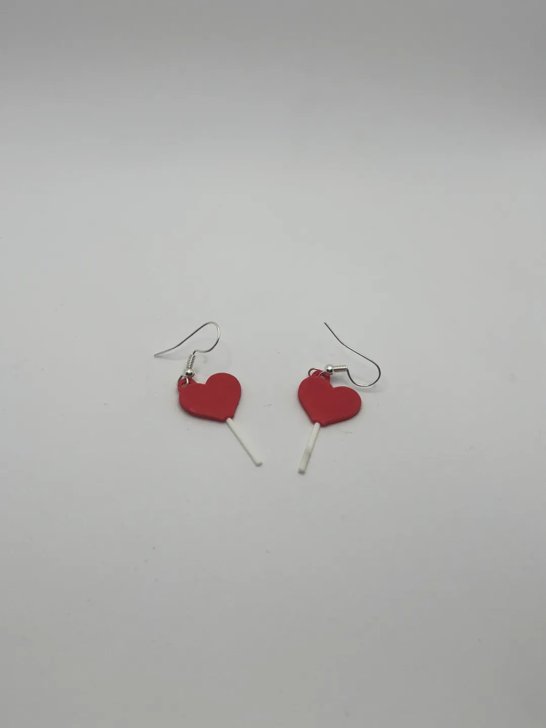 Heart Lollipop Earrings view 3