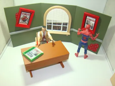 Spiderman - Diorama - Jameson's Office