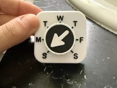 NO AMS rotary tracker with pauses for color change