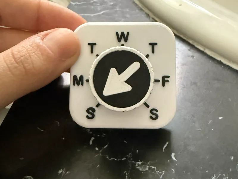 NO AMS rotary tracker with pauses for color change
