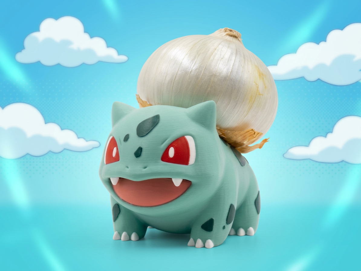 cute onion bulbasur pokemon