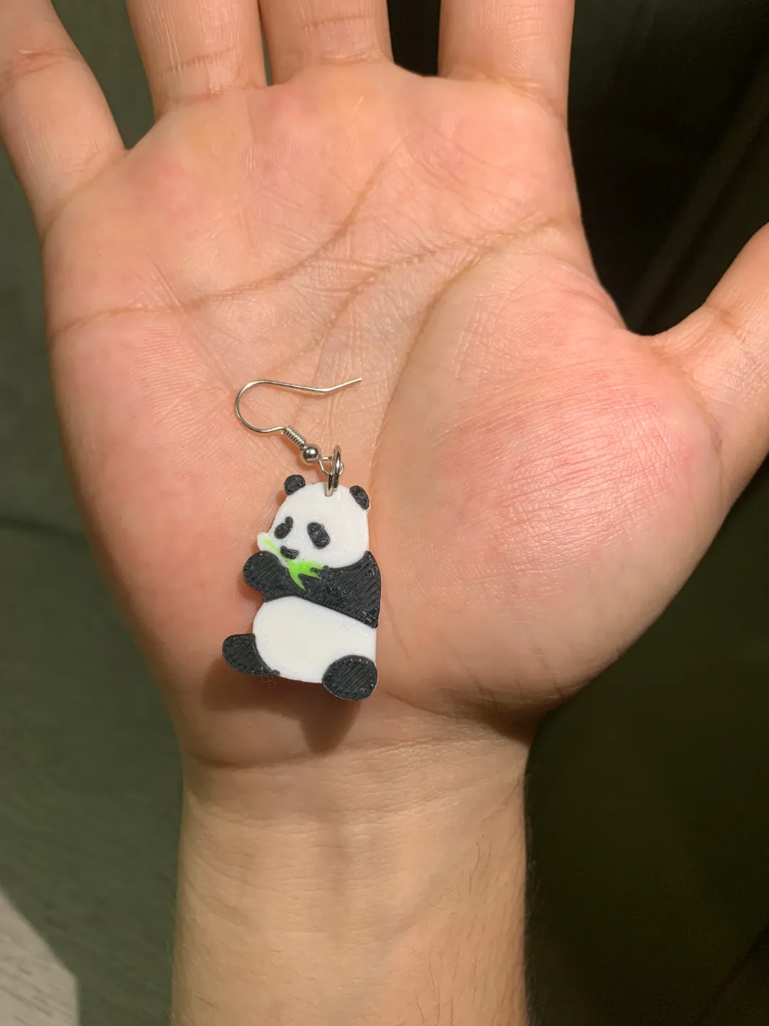 PANDA EARRINGS MULTICOLOR view 3