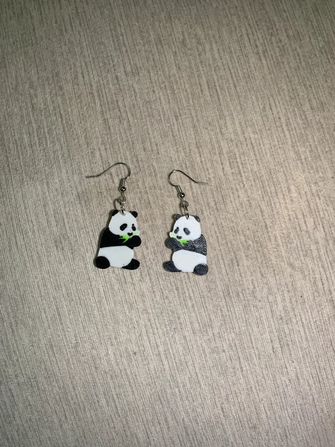 PANDA EARRINGS MULTICOLOR view 2