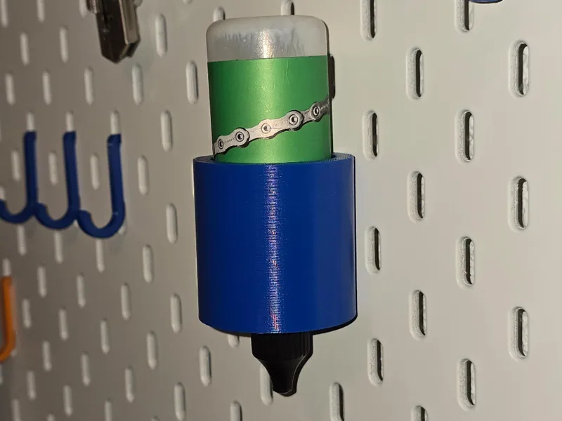 Skadis Behälter für Kettenwachsflasche