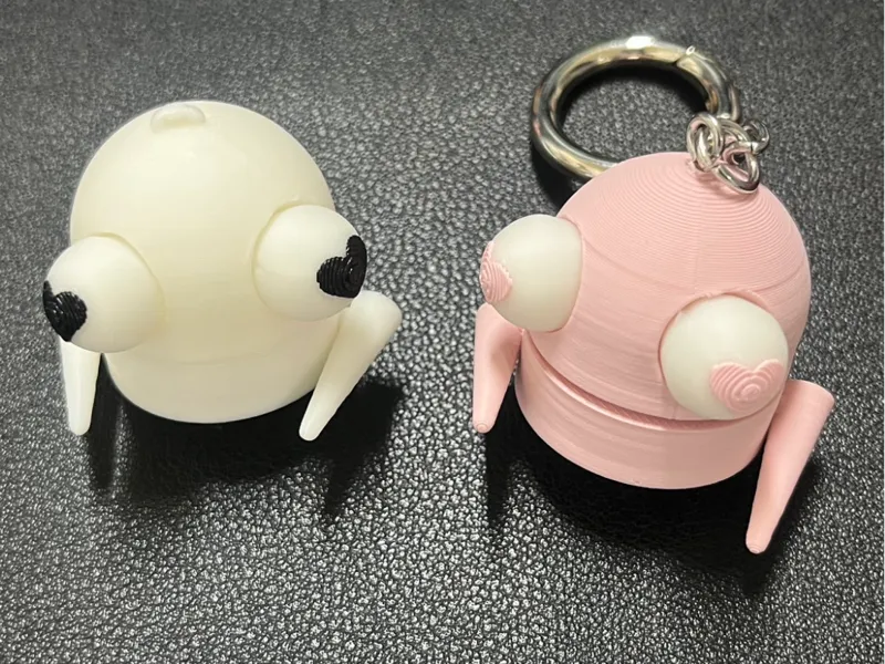 Cute love R.E.P.O. Keychain