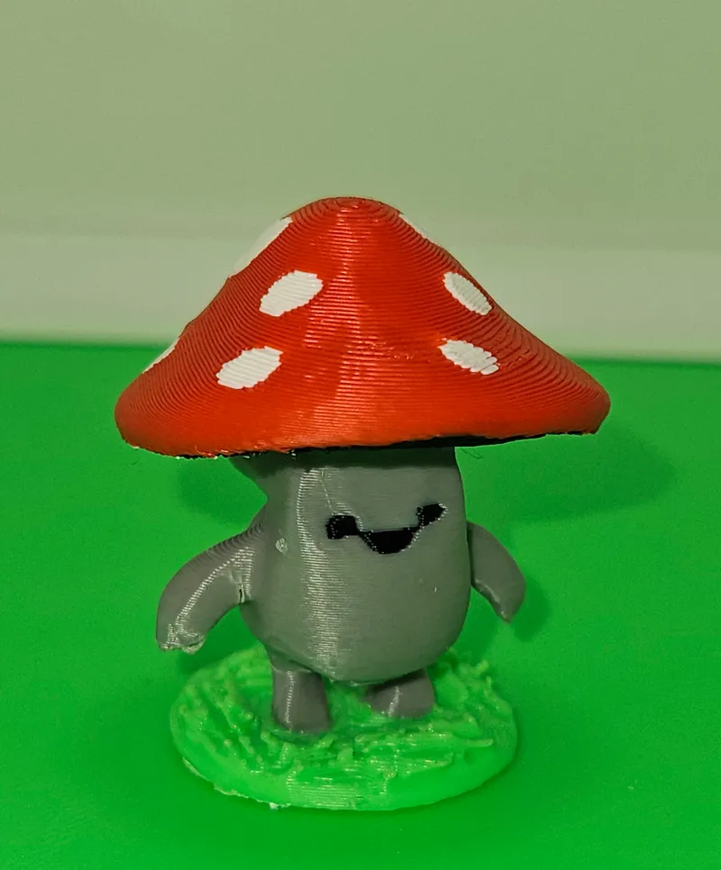 cute mushroom monster