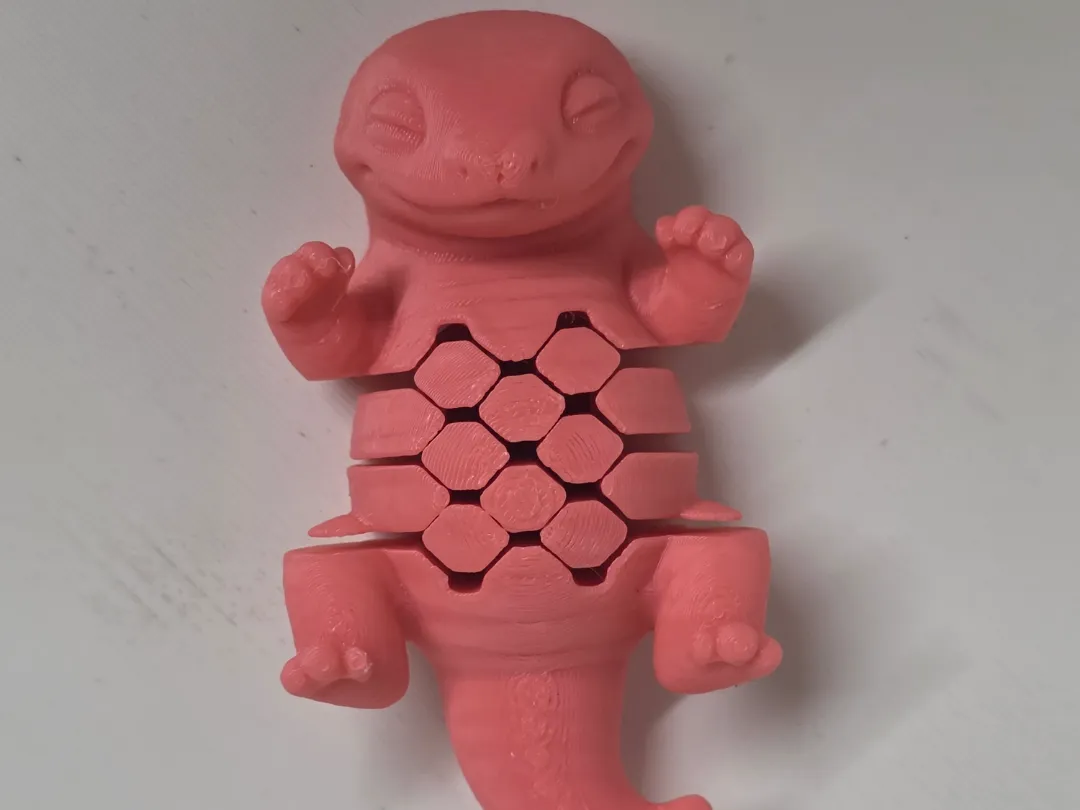 Flexi Lizard - Free 3D Print Model - MakerWorld