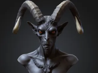 Baphomet Style Demon