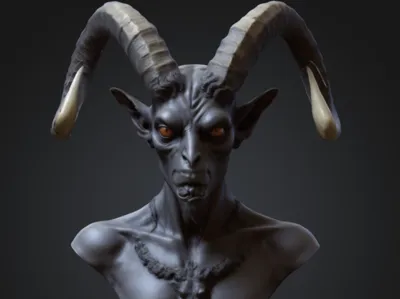 Baphomet Style Demon