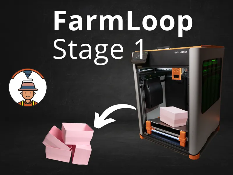 FarmLoop Stage 1 H2S/H2D/H2C - Automatic Printing