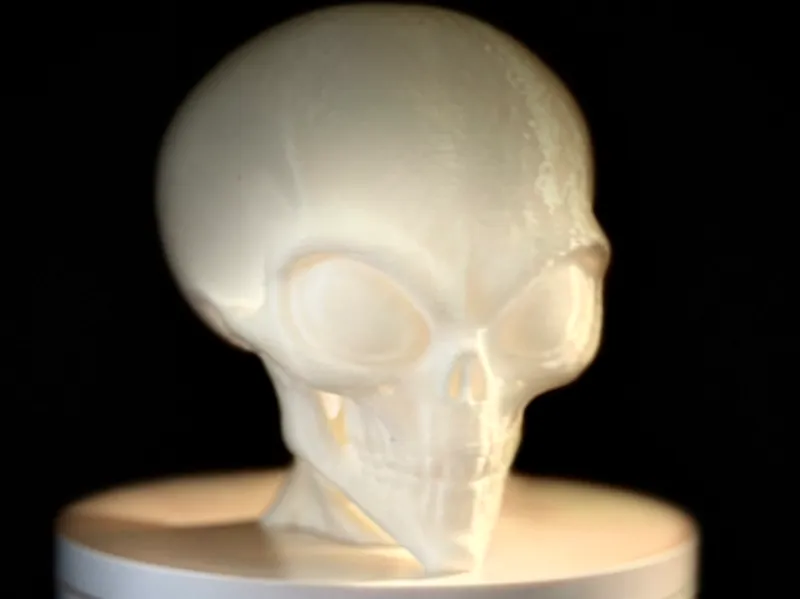 Kecksburg Alien skull