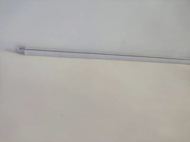 Ceiling angle holder for RGB LED "neon" strips
